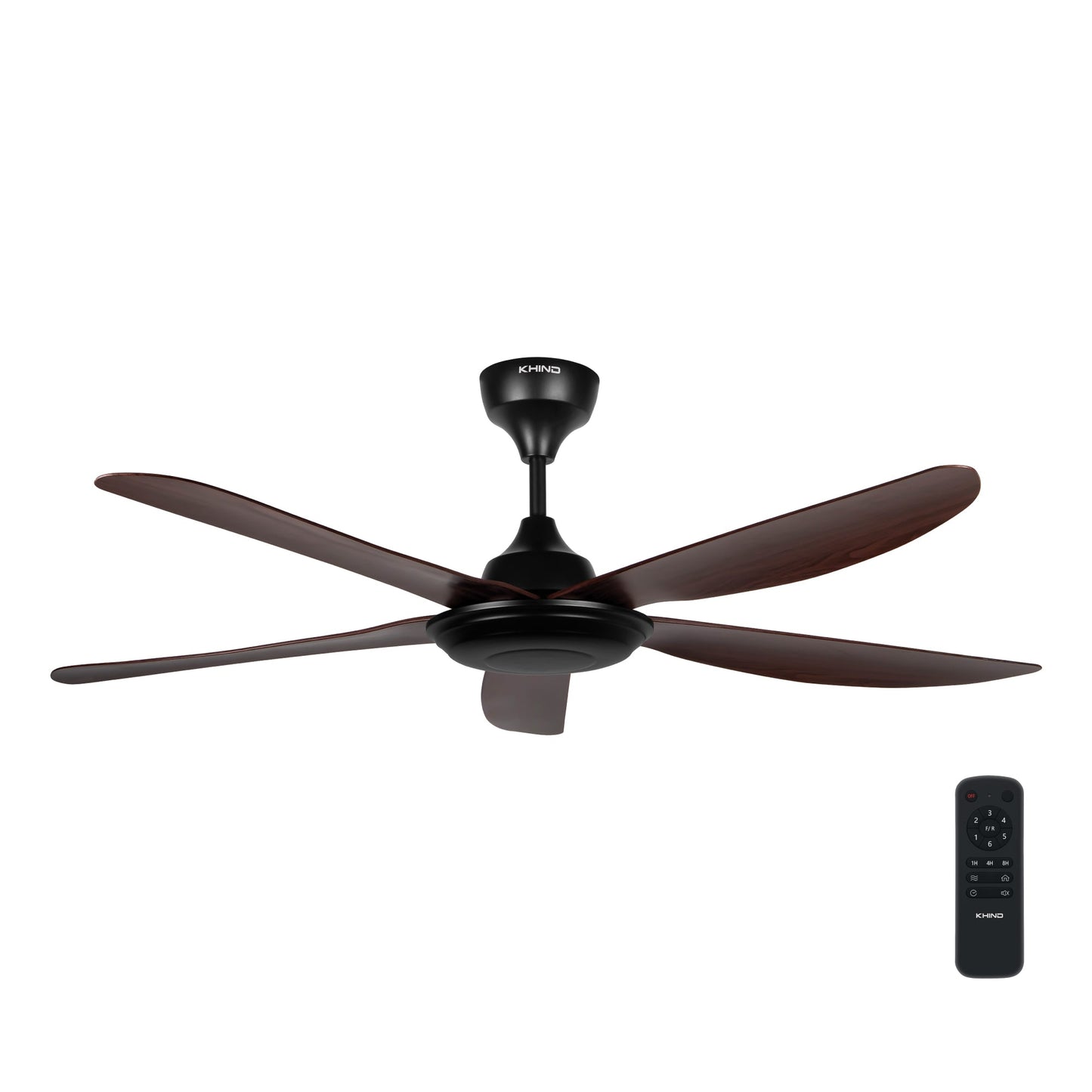 KHIND 56" ZenAir BL DC Ceiling Fan (Black) Single Pack CF56DC1R