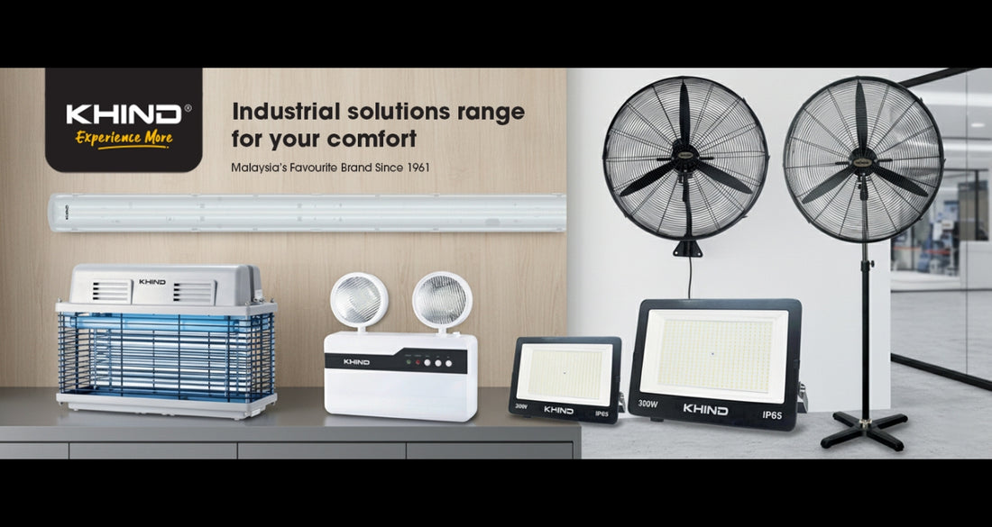Energy Efficient Lighting, HVLS Fans & Electrical Solutions | KHIND ...