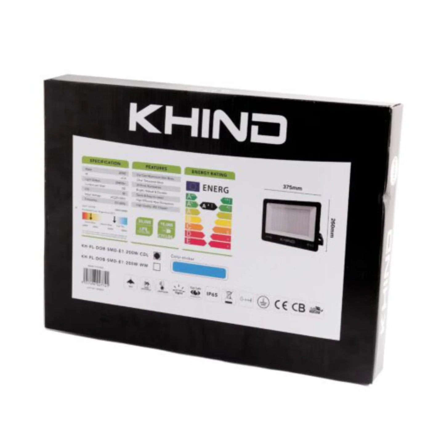 KHIND LED Flood Light - IP65 Waterproof Outdoor Floodlights