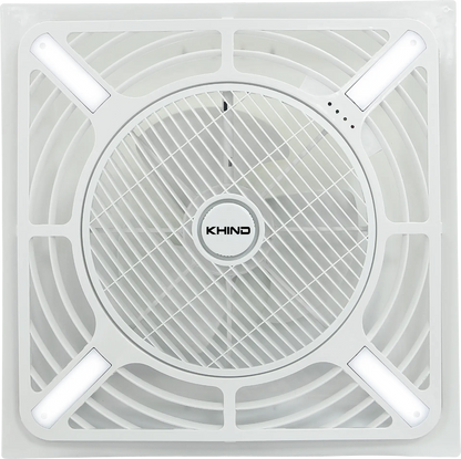 KHIND 14 inch Air Circulating Ceiling Fan, 60x60cm Size