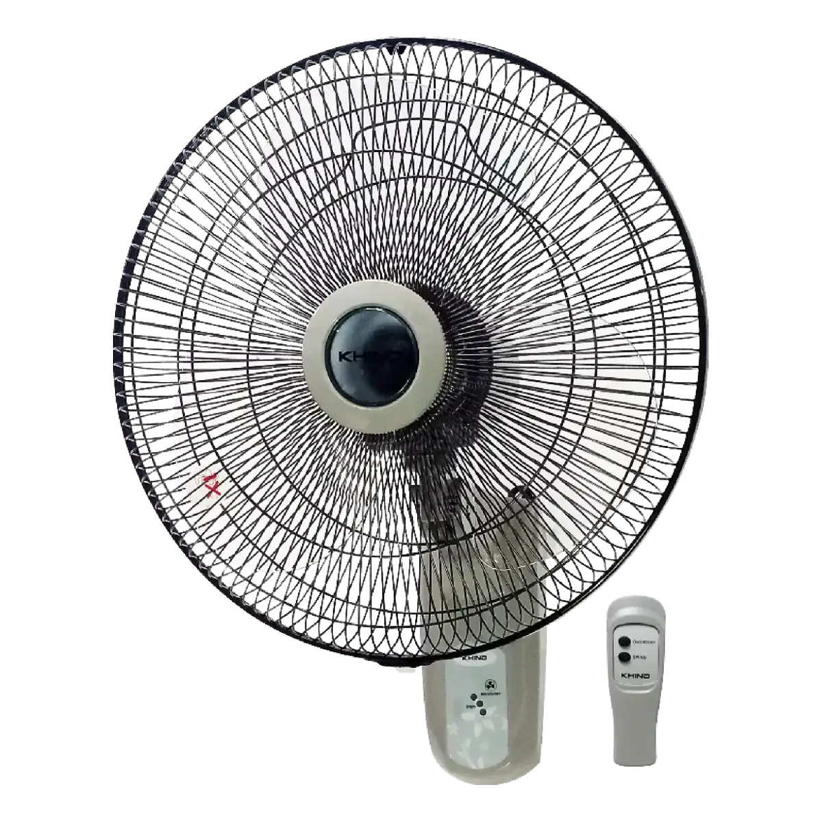 KHIND 16 inch Wall Fan with Remote Control - WF16JR