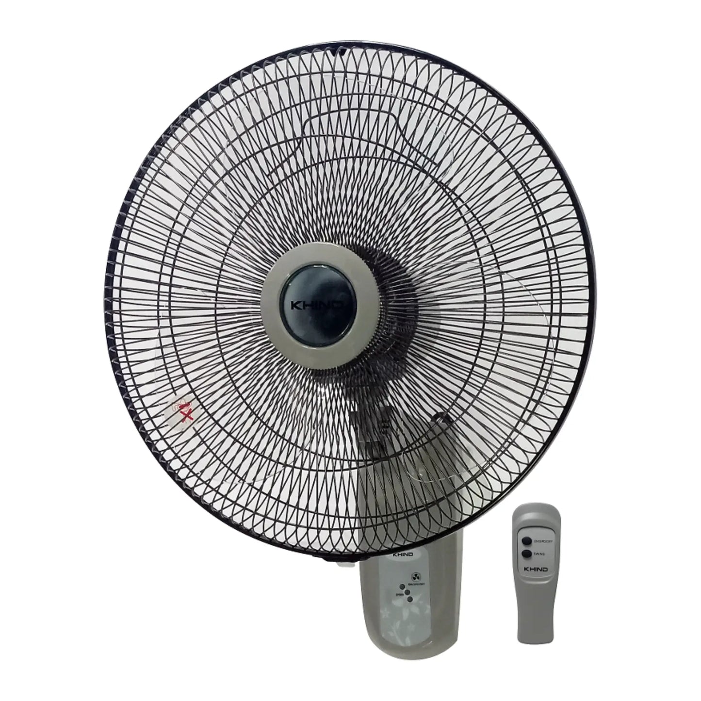 KHIND 16 inch Wall Fan with Remote Control - WF16JR